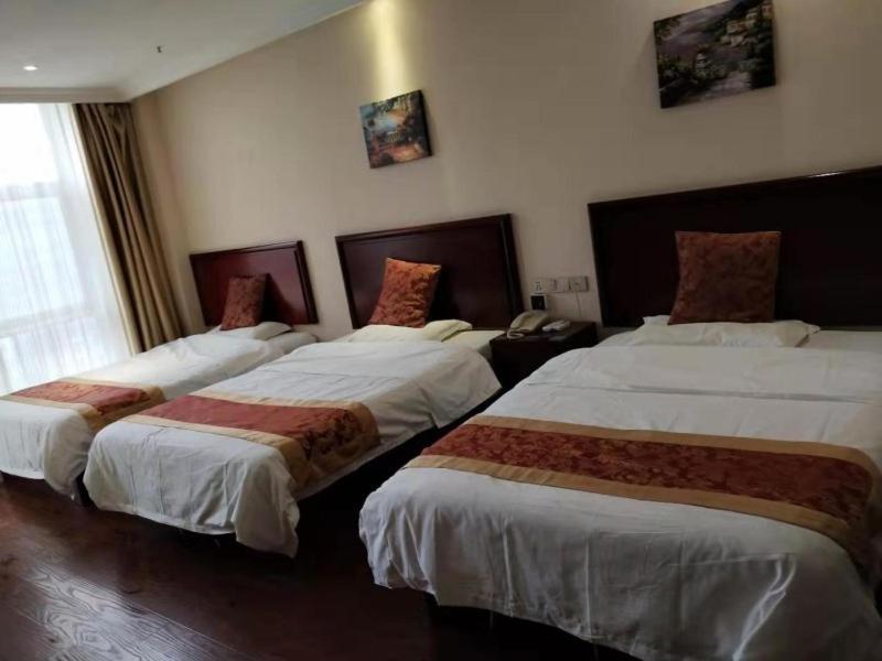 Greentree Inn Jiangsu Suzhou Huqiu West Chengbei Road Fulin Square Express Hotel Екстер'єр фото