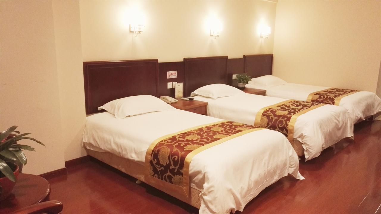 Greentree Inn Jiangsu Suzhou Huqiu West Chengbei Road Fulin Square Express Hotel Екстер'єр фото